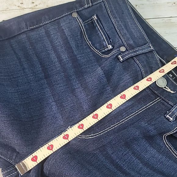 PAIGE Womens HOXTON ANKLE High-Rise Skinny Charing Dark Blue Jeans‎ 28 - Picture 14 of 14